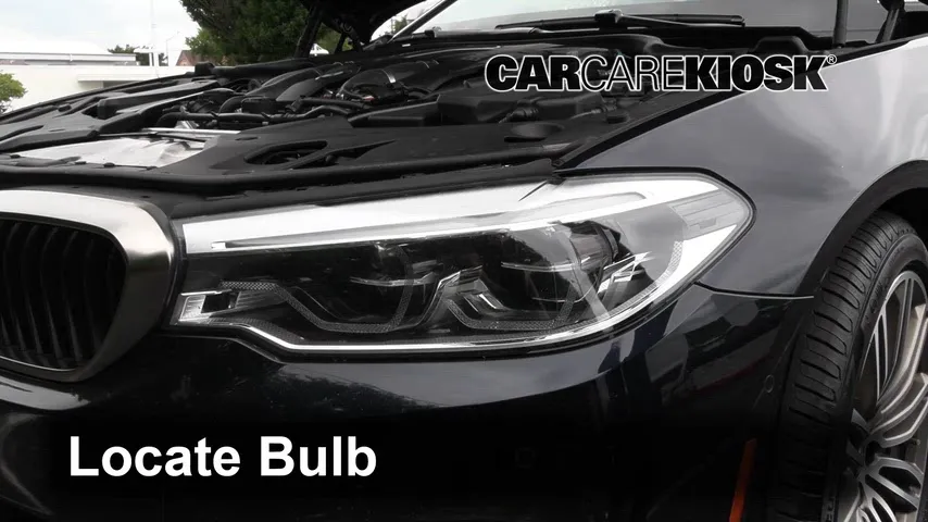 2018 BMW M550i xDrive 4.4L V8 Turbo Luces Luz de marcha diurna (reemplazar foco)